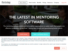 Tablet Screenshot of mentorloop.com